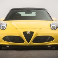 2016 alfa romeo 4c convertible spider