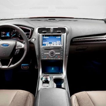 2017 fusion interior