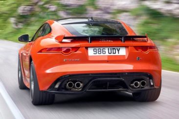 2017 jaguar f type coupe svr