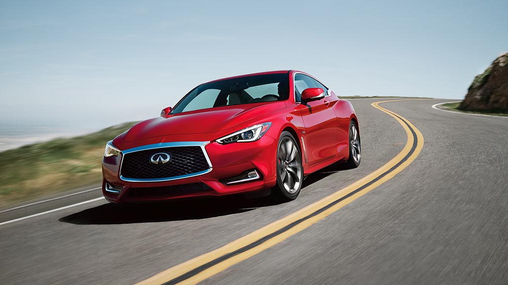 2018 Infiniti Q60 Red Sport 400