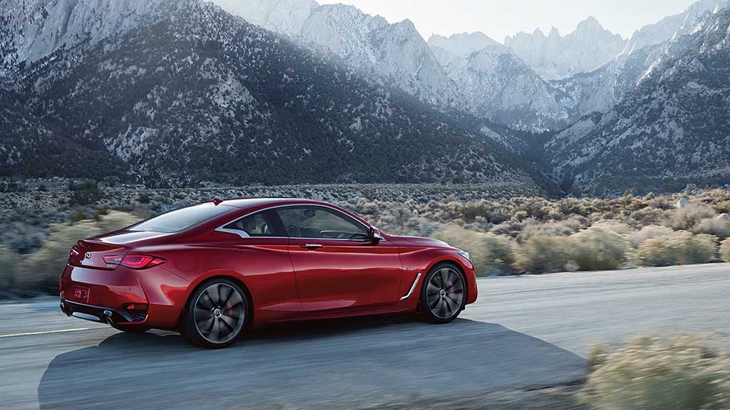 2018 Infiniti Q60 Red Sport 400