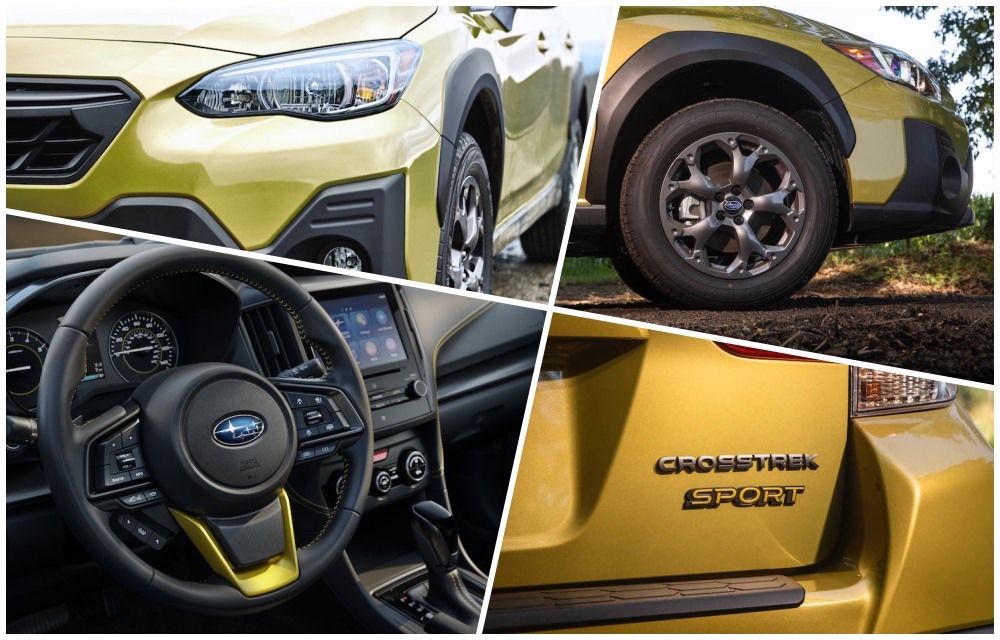 2021 Subaru Crosstrek collage