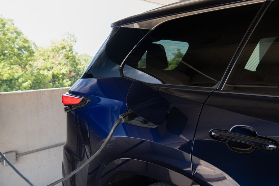2026 Lexus TX 550+ Charge Port Door