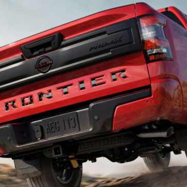 Nissan Frontier Rear view