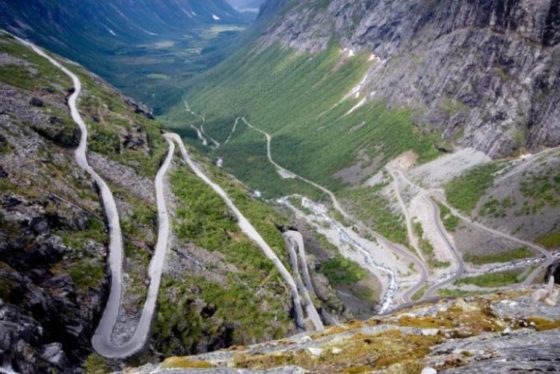 6 trollstigen noruega