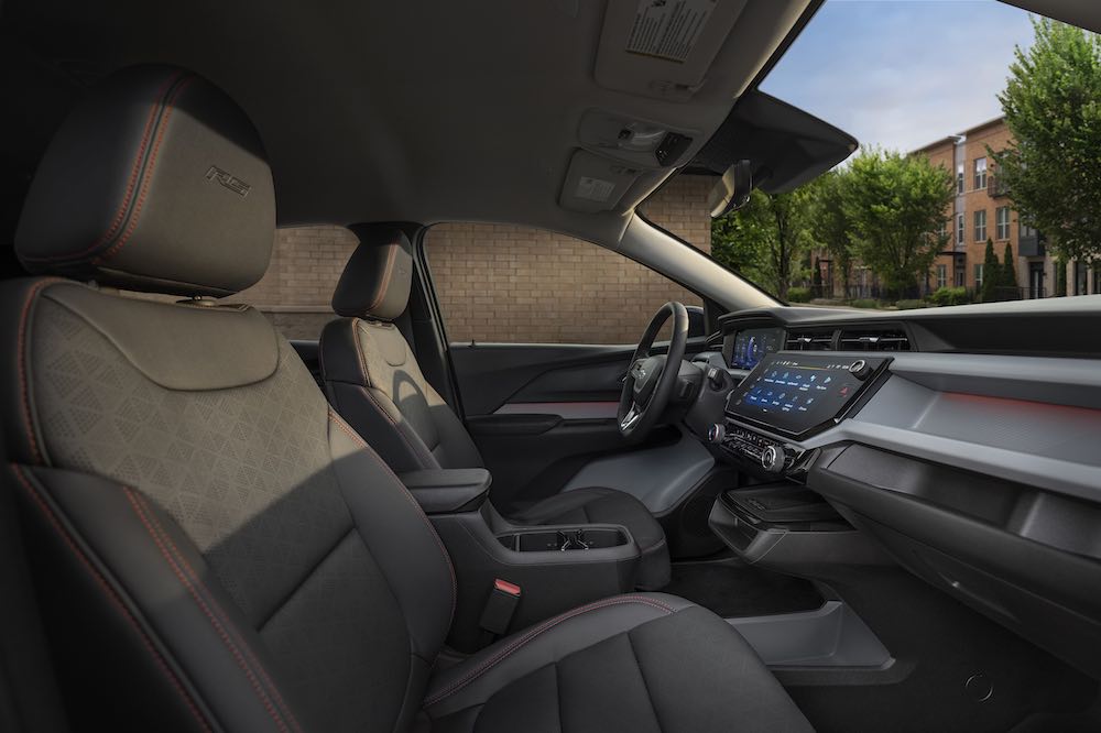 Interior del Chevrolet Bolt 2027