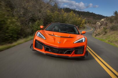 Vista frontal del Chevrolet Corvette Stingray Coupe
