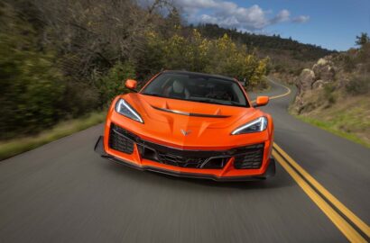 Vista frontal del Chevrolet Corvette Stingray Coupe