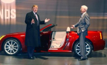 donald trump cadillac xlr v