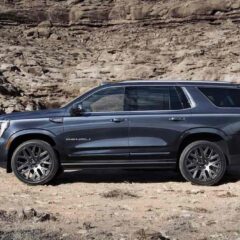 Perfil lateral del GMC Yukon Denali Ultimate 2026