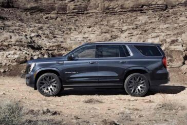 Perfil lateral del GMC Yukon Denali Ultimate 2026
