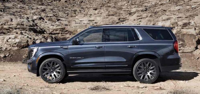 Perfil lateral del GMC Yukon Denali Ultimate 2026