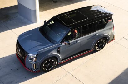 Vista aerea del Nissan Armada Nismo 2026