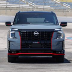 Nissan Armada NISMO 2026 en vista frontal