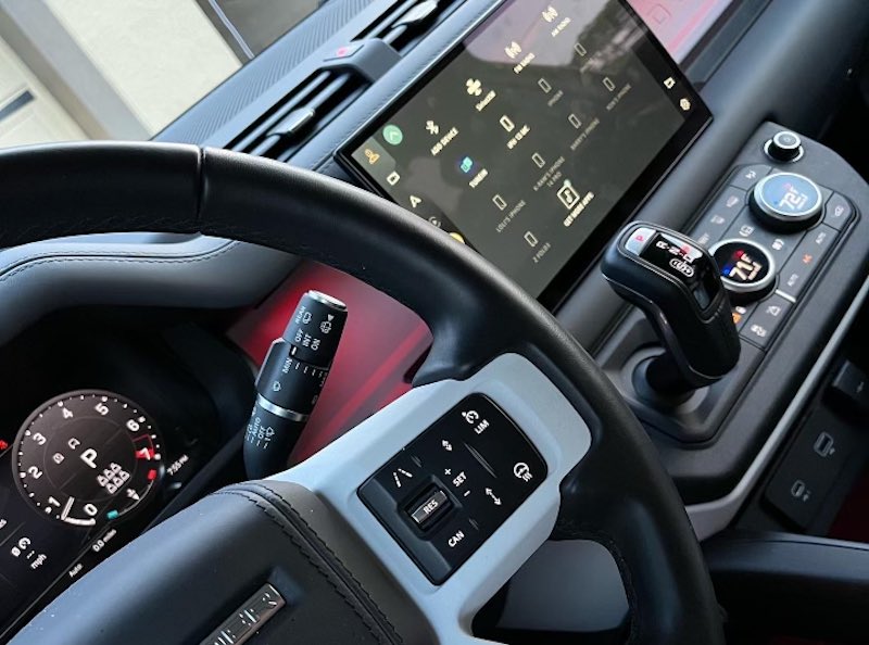 Land Rover Defender Interior