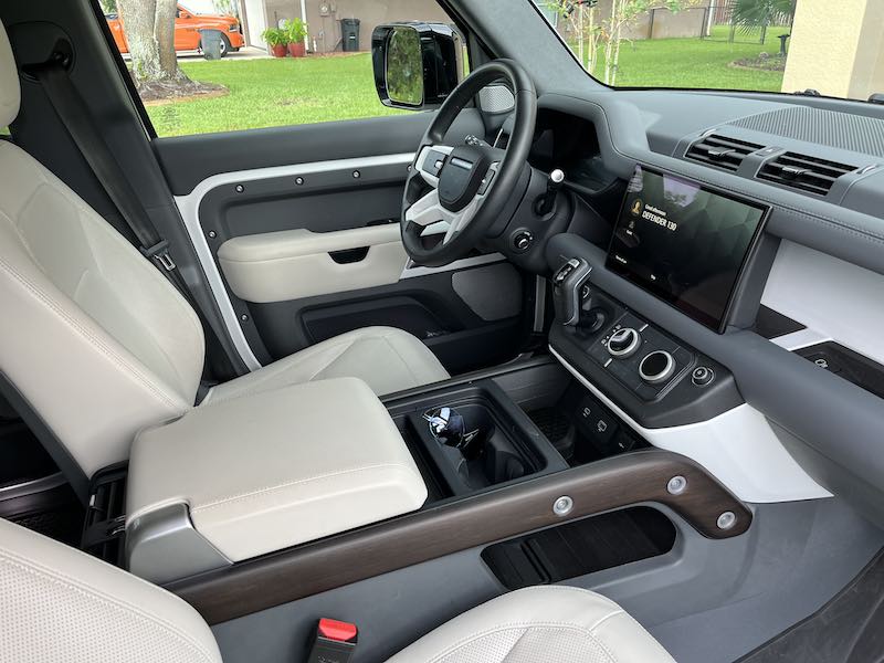 Land Rover Defender Interior