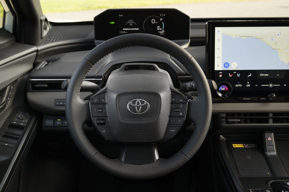 Volante del Toyota bZ Woodland Premium 2026
