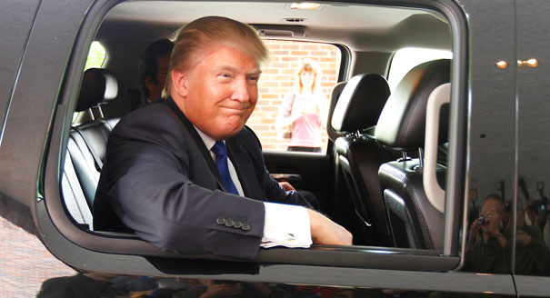 trump car